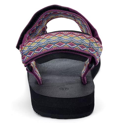 Image of Women's Sandals Casual Summer Sandals for Women with Arch Support Yoga Mat Insole Lightweight Water Shoes Outdoor