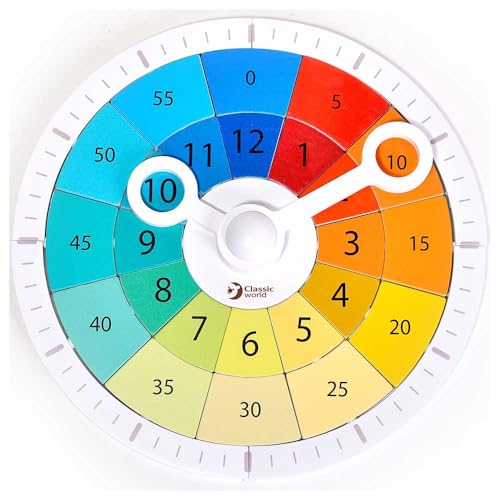 Horloge puzzle en bois Classic World de 29 pièces pour enfants