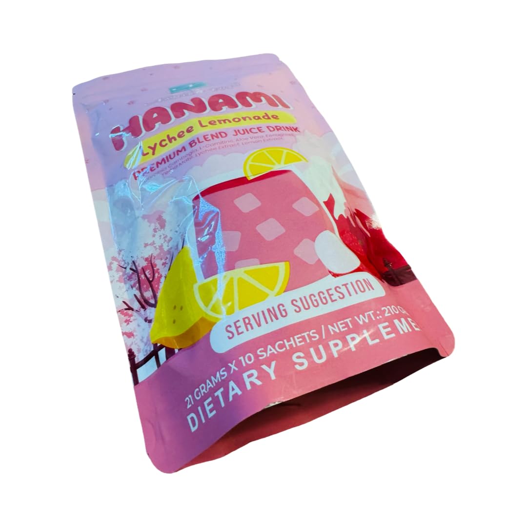 Amazon.com : HANAMI Lychee Lemonade Premium Blend Juice Drink by K
