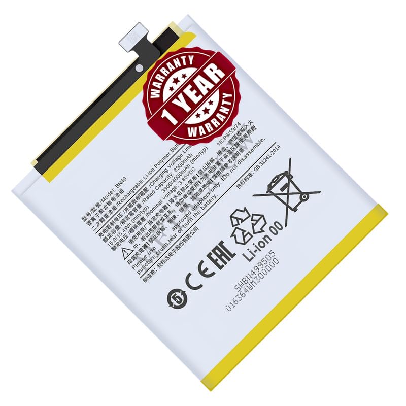 Image of Original BN49 Battery Compatible for Xiaomi Redmi 7A - (4000mAh) - 1 Year Warranty JK1