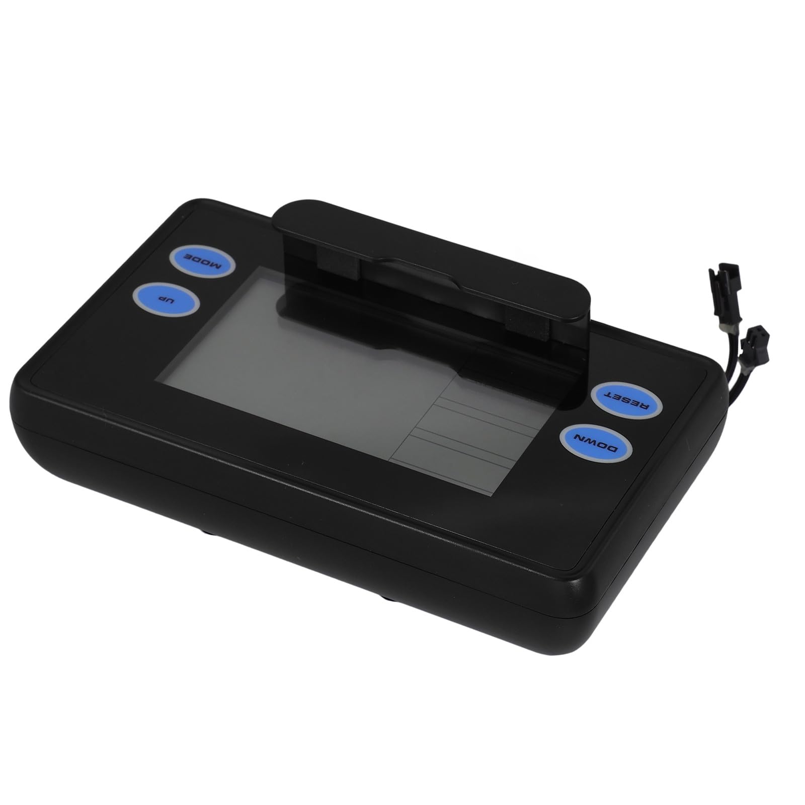Rudergerät Fitness Tracking und Geschwindigkeitsüberwachung Monitor mit LCD Display für Heimfitness Schwarz aus Pp und Elektronischen Bauteilen