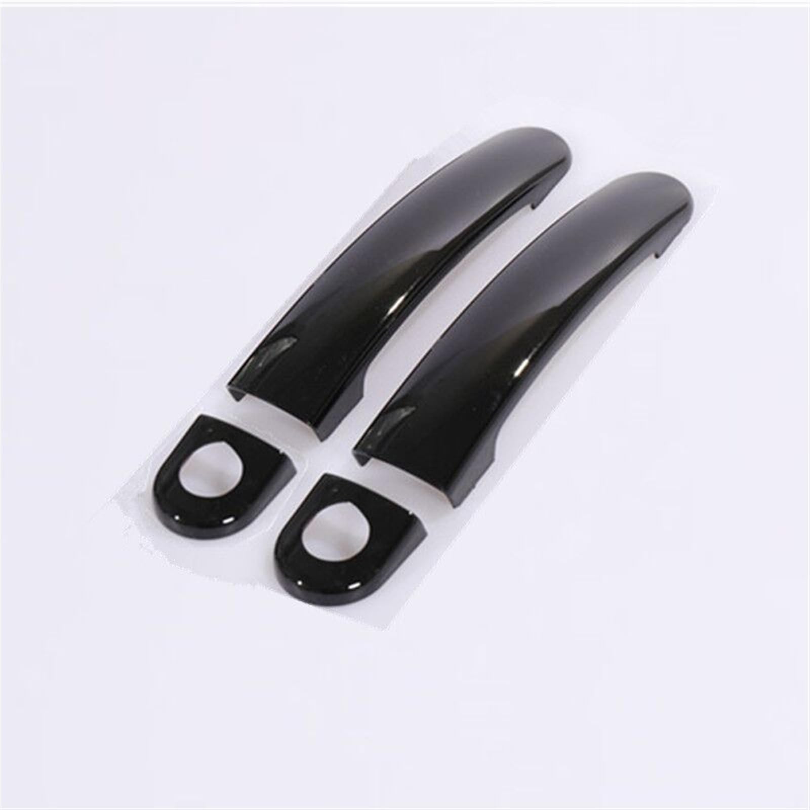 NOHEEU Gloss Black Chrome Car Door Handle Covers Accessories Styling for VW for Golf 5 MK5 for V Rabbit 1K 2004-2009(Style7)