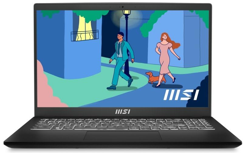 MSI Modern 15.6'' FHD Laptop - (Ryzen 5-7530U, AMD Radeon Graphics