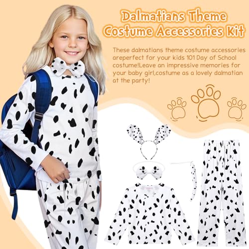 Disfraz de dálmata para niños talla S miniatura 5