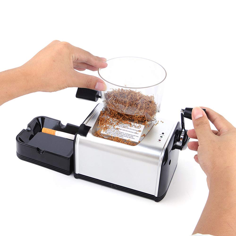 electric cigarette machine with hopper Amazon.com: Electric Cigarette Injector Tobacco Maker with Hopper and Tray  : Health & Household