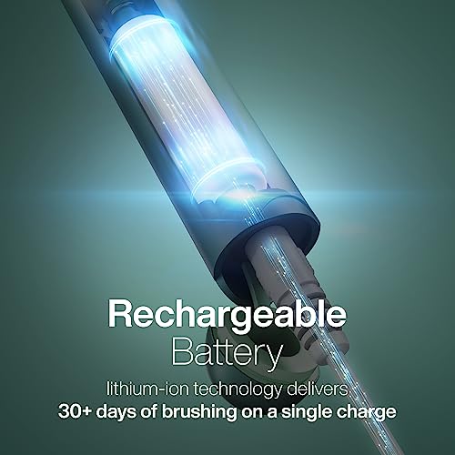 Image of Aquasonic Icon ADA-Accepted Rechargeable Toothbrush | Magnetic Holder & Slim Travel Case | 2 Brushing Modes & Smart Timers | Gentle Micro-Vibrations (Mint)