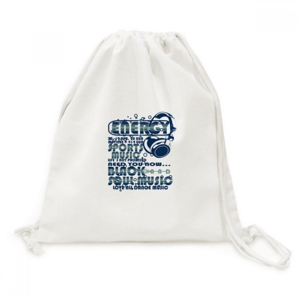 Sac canvas drawstring backpack léger voyage sacs à cordon imprimé - 5