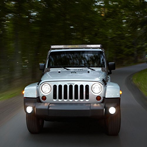 Northpole Light Led Light Bar, 52" 300W Waterproof Spot-Flood Combo Led Light Bar, Jeep Off-Road Light Bar, Driving Fog Light With Mounting Bracket For Off-Road, Truck, Car, Atv, Suv, Jeep #TOP6