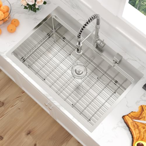 Sarlai Bottom Grid, Grate Rack for Kitchen Sink 30-3/5 x 16-1/5, Rear Drain by Sarlai - Used condition - Image 7