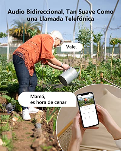 Imou 2K(3MP) Cámara Vigilancia Exterior 2-Pack, 360° PTZ Cámara WiFi IP Vigilancia de Seguridad, Visión Nocturna Color 30M, Detección Humana, Seguimiento Automático, Sirena, Audio Bidireccional, IP66 - imagen 4