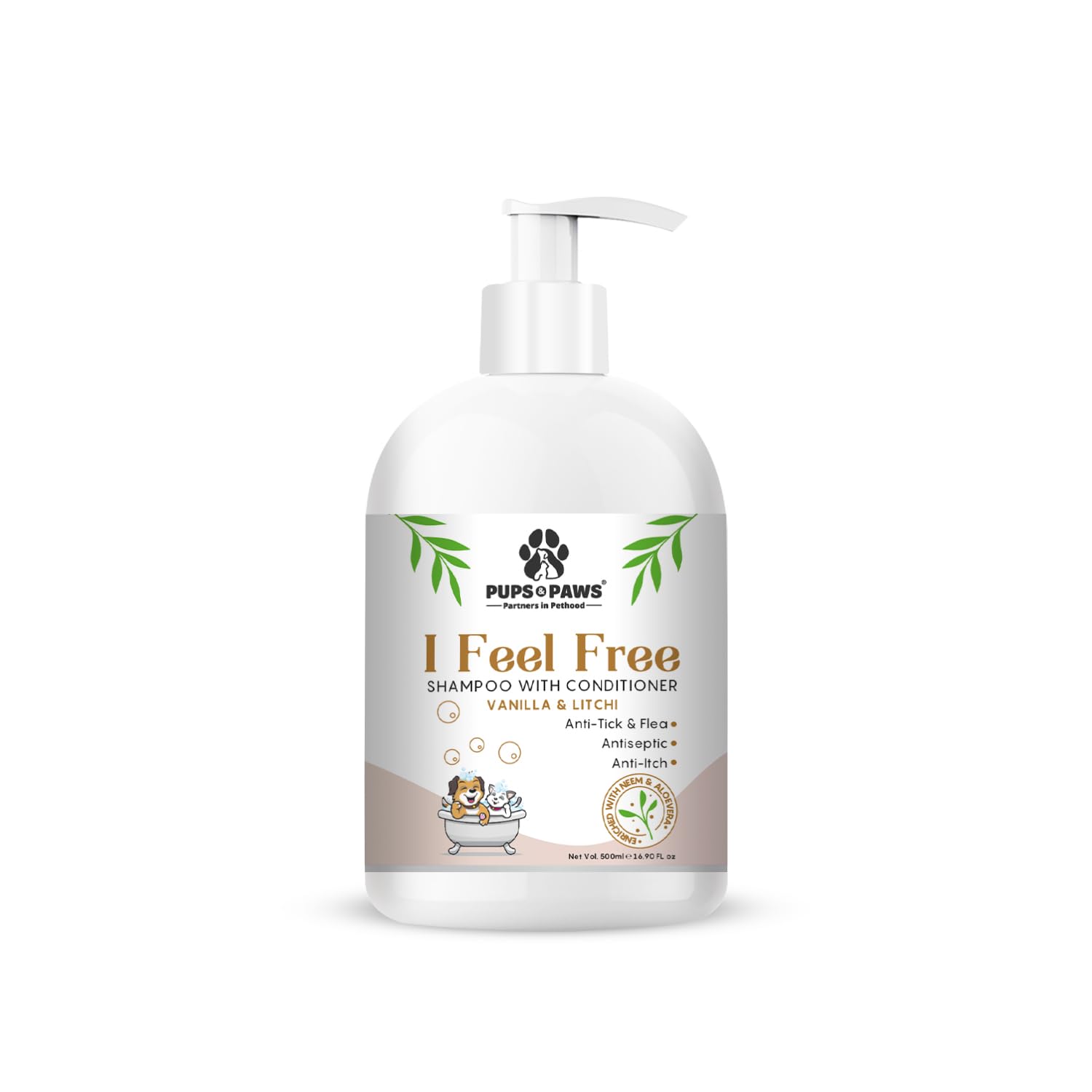See full amazon price history chart for PUPS & PAWSIFeel Free Neem & Aloe Vera Dog & Cat Shampoo With Conditioner 500 Milliliter|Anti-Itch, Anti-Tick, Antiseptic, Paraben Free, Ph Balanced, Vegan & Cruelty Free (Lavender) PUPS & PAWSIFeel Free Neem & Aloe Vera Dog & Cat Shampoo With Conditioner 500 Milliliter|Anti-Itch, Anti-Tick, Antiseptic, Paraben Free, Ph Balanced, Vegan & Cruelty Free (Lavender) (B09XB8N22H) Amazon Price History, Amazon Price Tracker