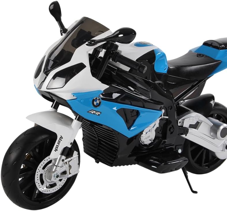 Zippy Toys, Moto Elétrica Infantil BMW S1000RR Azul 12V