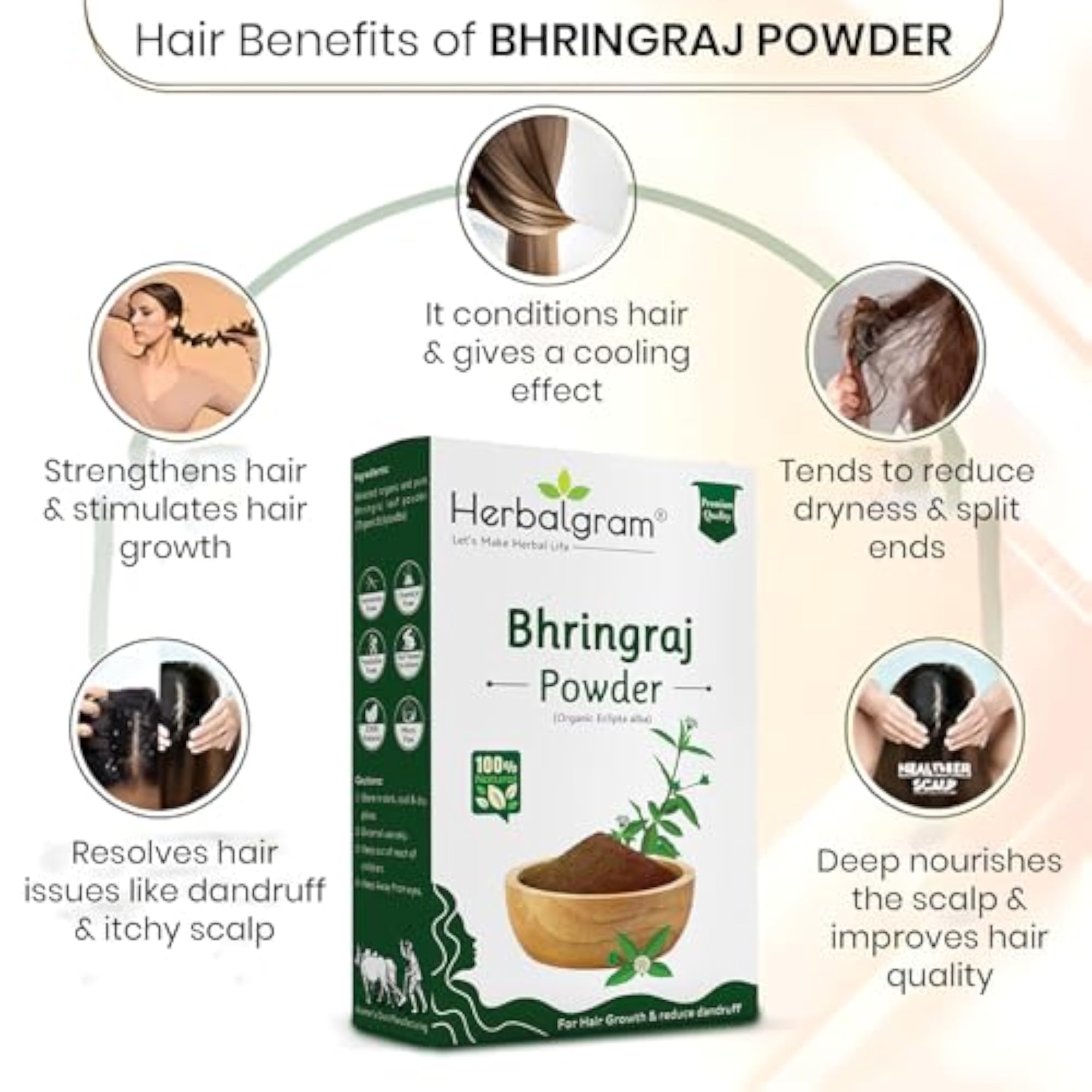 Herbalgram Hair Powder Combo with Amla & Reetha