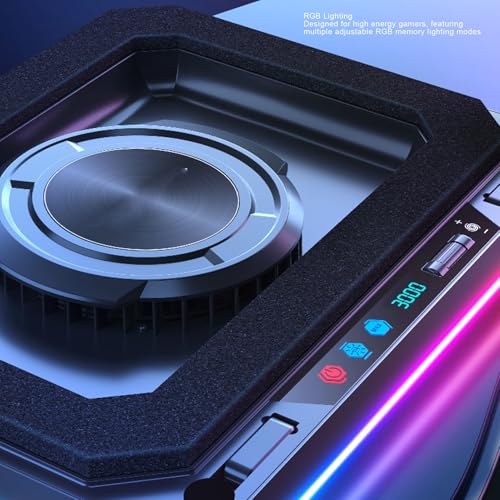 Base de enfriamiento Luocute RGB para laptop gaming miniatura 5