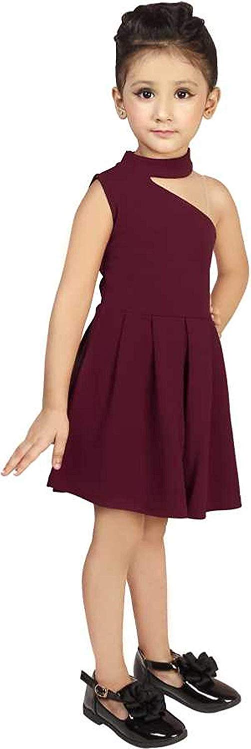 E Ethnic StoreBaby Girl's Fit And Flare Midi Dress