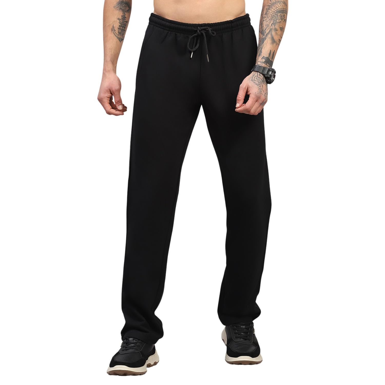 monte carlo Mens Regular Fit Plain Lower (Pack of 1)-picture-35