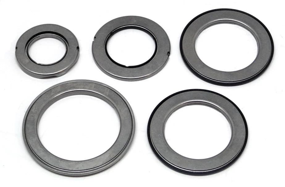 OEM Heavy Duty Transmission Bearing Kit 700R4 4L60E 5-Piece Set with Hardened Races Compatible with TH-700 R4 1982 1983 1984 1985 1986 1987 1988 1989 1990 1991 1992 4L60E 1993 -On