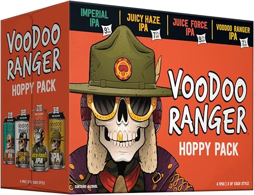 NEW BELGIUM BREWING Variety Voodoo IPA 12pk Cans, 12 FZ