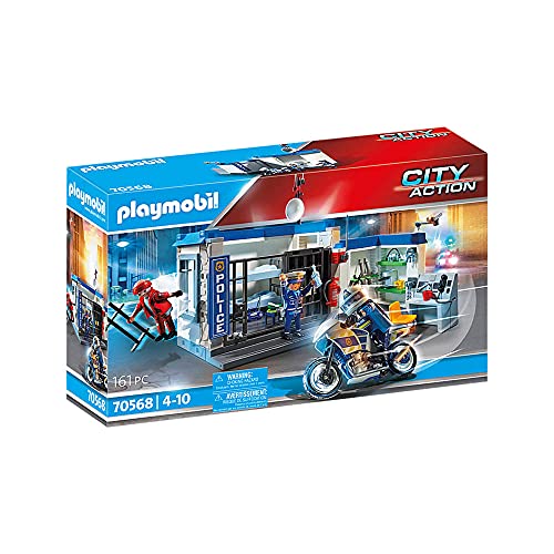 PLAYMOBIL - FUGA DA PRISÃO, Sunny Brinquedos, Multicor