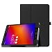 Fintie Verizon Asus ZenPad Z10 Case - Premium Vegan Leather Slim Fit Folio Stand Cover with Auto Sleep / Wake Function for Asus ZenPad Z10 ZT500KL 4G LTE 9.7-inch Tablet - Black
