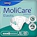 Price comparison product image MoliCare Premium Elastic Adult Nappies  5 Drops | High-Absorbency Disposable Nappies for Men and Women with Severe Incontinence | Size M | Pack of 30