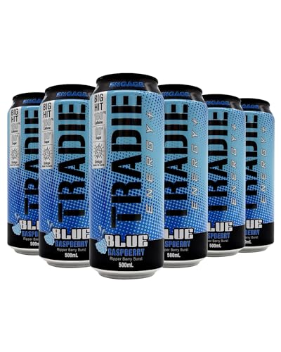 TRADIE Blue Raspberry Energy Drink 12 x 500ml