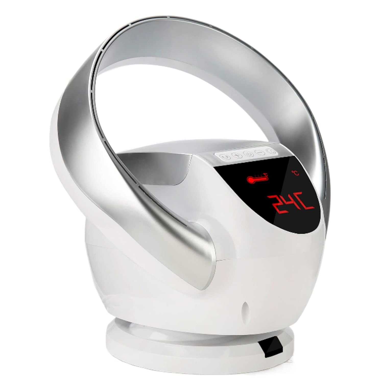 Wall Mounted Bladeless Fan Industrial Electrical Fan Bladeless Desk Fan 8 Speed Office Bedrooms Floor Fan With Remote