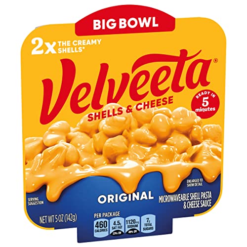 Image of Velveeta Original Shells & Cheese 5 oz. Microwavable Bowl (Pack of 6)