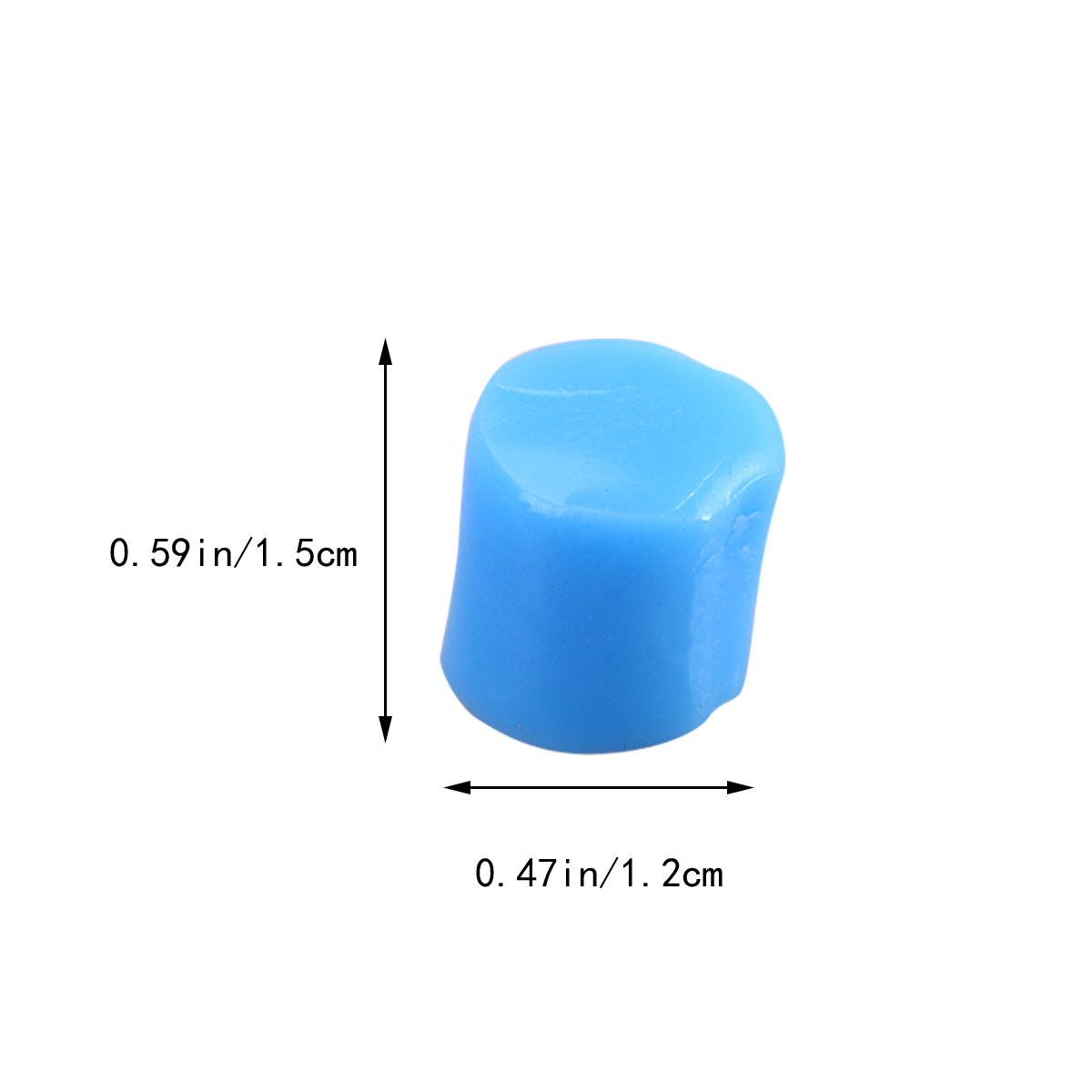 HEALLILY 6Pc Silicone Earplugs Swimming Bath Silicone Sleep Noise Reducing Ear Plugs (Blue Orange White) 1