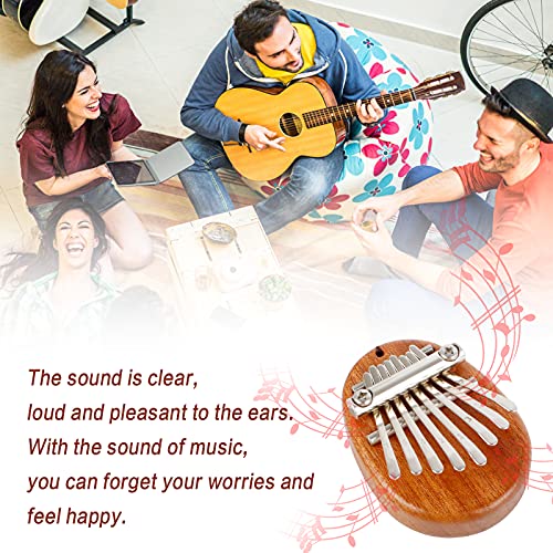 Kalimba Mini Kalimba à 8 Touches Piano à Pouce pour Enfant Mini Piano de Poche Portable Marimba Musical Piano à Pouce… - Les Beatles, Paul McCartney, John Lennon, RIngo Starr, George Harrison Kalimba Mini Kalimba à 8 Touches Piano à Pouce pour Enfant Mini Piano de Poche Portable Marimba Musical Piano à Pouce… – Image 6