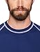 Amazon Essentials Men's Slim-Fit Short-Sleeve Quick-Dry UPF 50 Swim Tee, Navy, Large