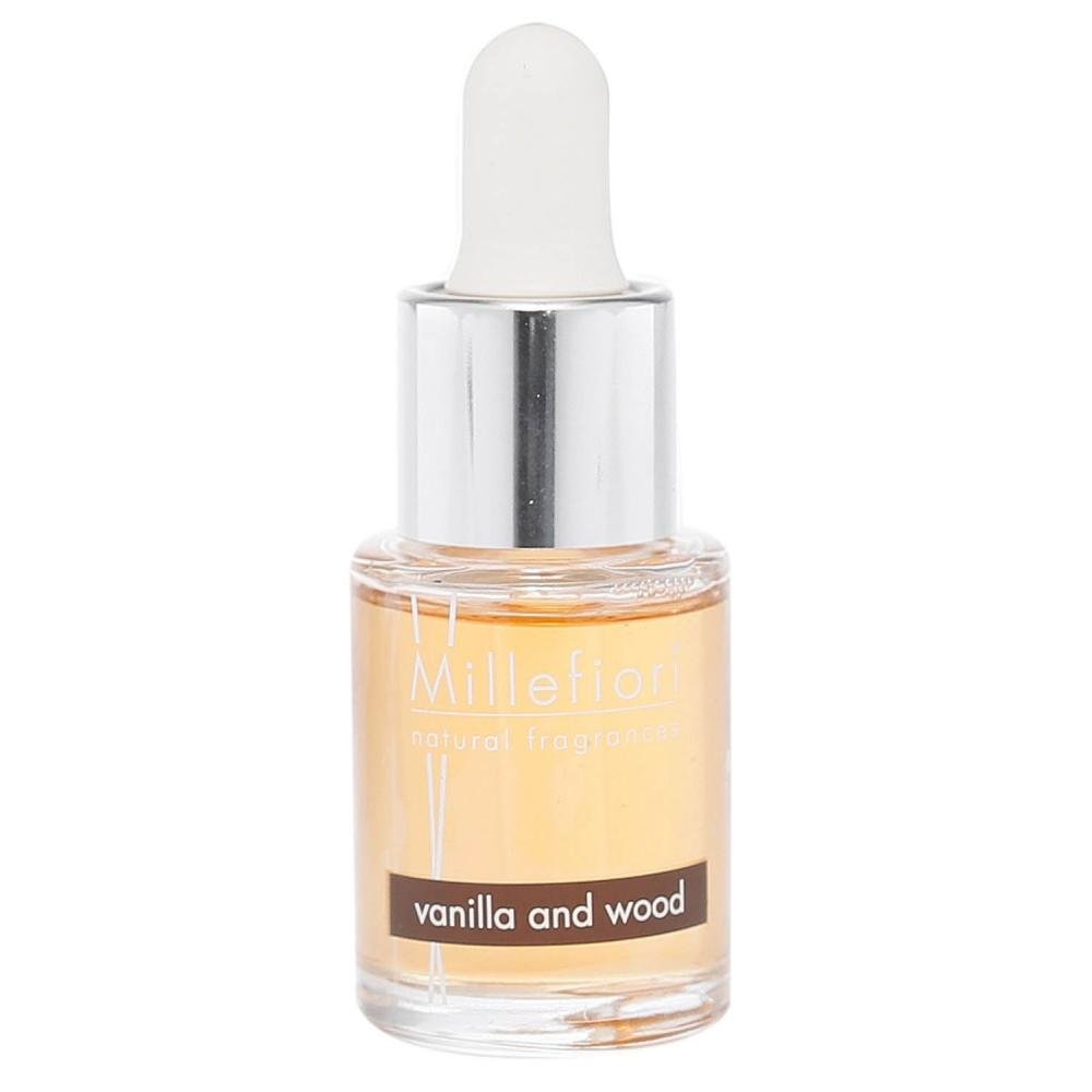 Millefiori Naturaleza Milano - Fragancia Hidrosoluble Vanilla And Wood 15 Ml – Aroma Dulce Gourmand Para Línea Hydro Con Vainilla Y Maderas Preciosas