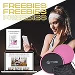 Limm Core Sliders for Working Out - Exercise Sliders Fitness, Stability, Ab, Legs & Full Body (Set of 2) - Bonus Carry Bag & Workout Ebook - Gym Gliding Disc Pads for Hardwood, Carpet & More - Image 4
