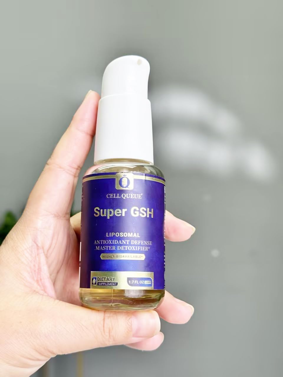 Liposomal Glutathione - Liquid Glutathione Supplement, for Immune Support, Liver Detox & Healthy Aging - Antioxidant Defense - Superior Absorption,1.7 fl oz