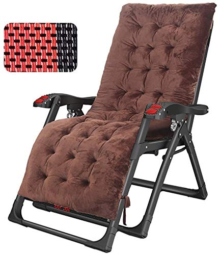 Chaise pliante extérieur réglable qui soulage le dos avec coussin