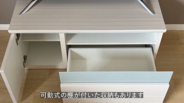 Amazon｜tac INTERIOR テレビ台 白 90cm 完成品 ハイグロス 光沢 白木