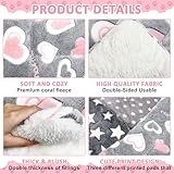 Miss Good 3 Pcs Guinea Pig Bed Mat, 46x34cm Washable Small Animal Plush Bed, Warm Fluffy Fleece Sleeping Pad for Bunny Pet Cat Hamster Rat Hedgehog Chinchilla Rabbit Bedding - Image 4