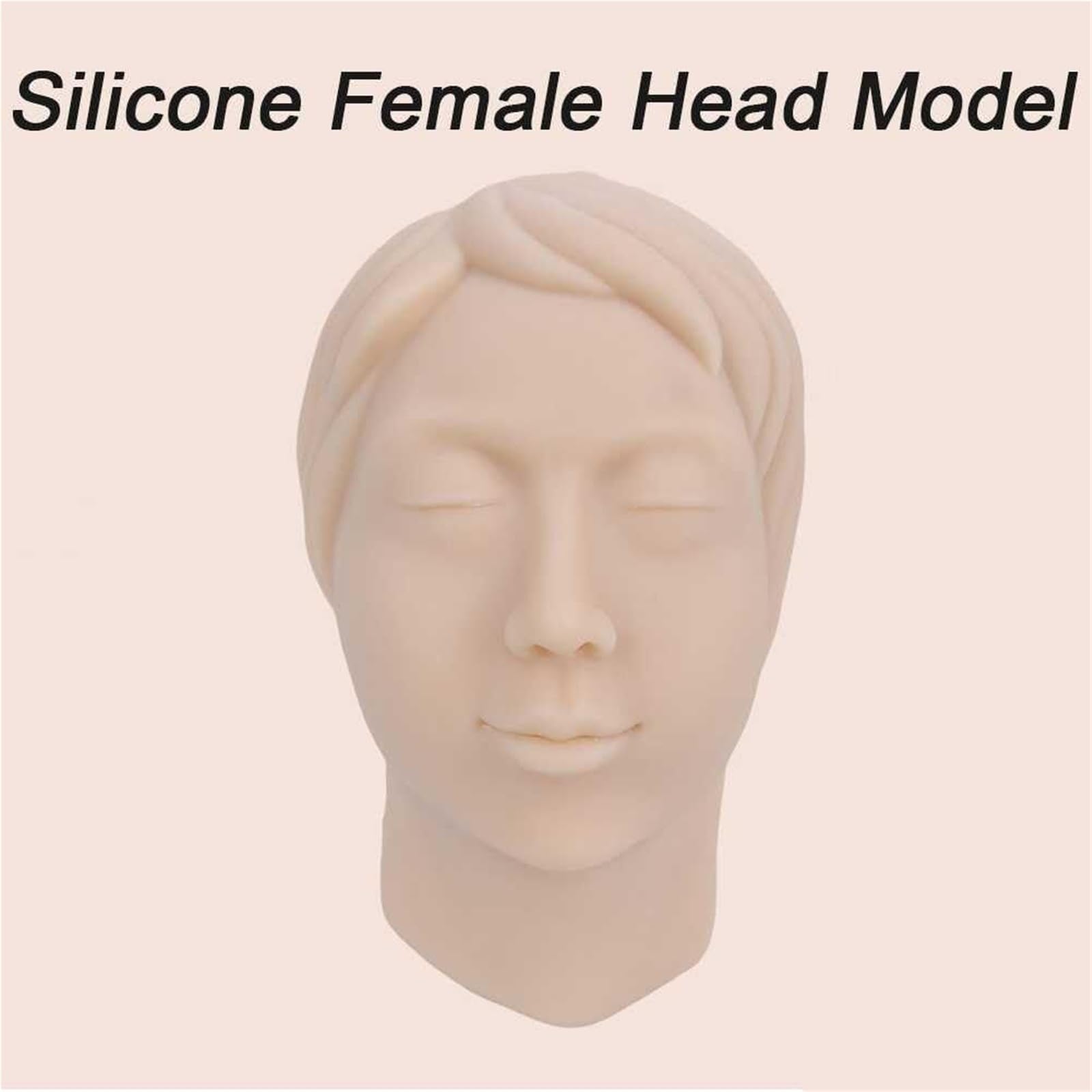 Mannequin d'entraînement à l'injection, tête humaine en silicone pour la pratique de la suture avec tissu osseux simulé et expérience d'opération réaliste
