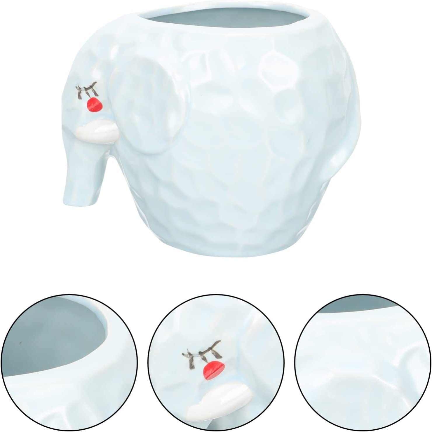 Taza de café Taza de té Taza Tazas de cerámica creativas Juego de vidrio Taza con forma humana Novedad Taza de café Tazas Vaso de degustación Bebidas Tazas for beber for fiestas en Hawai Bares Restaur