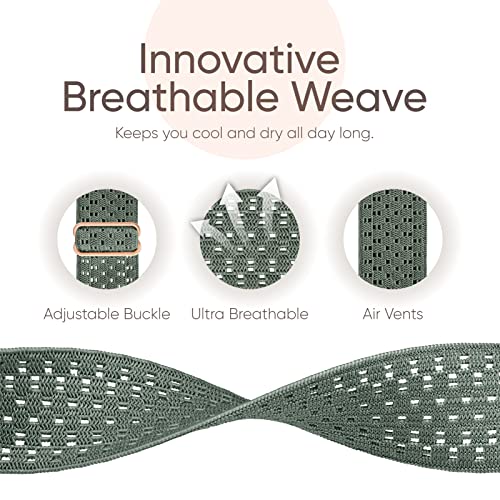 Image of 4 Pack Stretchy Solo Loop Compatible with Apple Watch Bands 38mm 40mm 41mm 42mm 44mm 45mm 46mm 49mm Women Men, Sport Nylon Elastic Straps Wristbands for iWatch Series 11 10 9 8 7 6 5 4 11 Ultra /SE 3 2