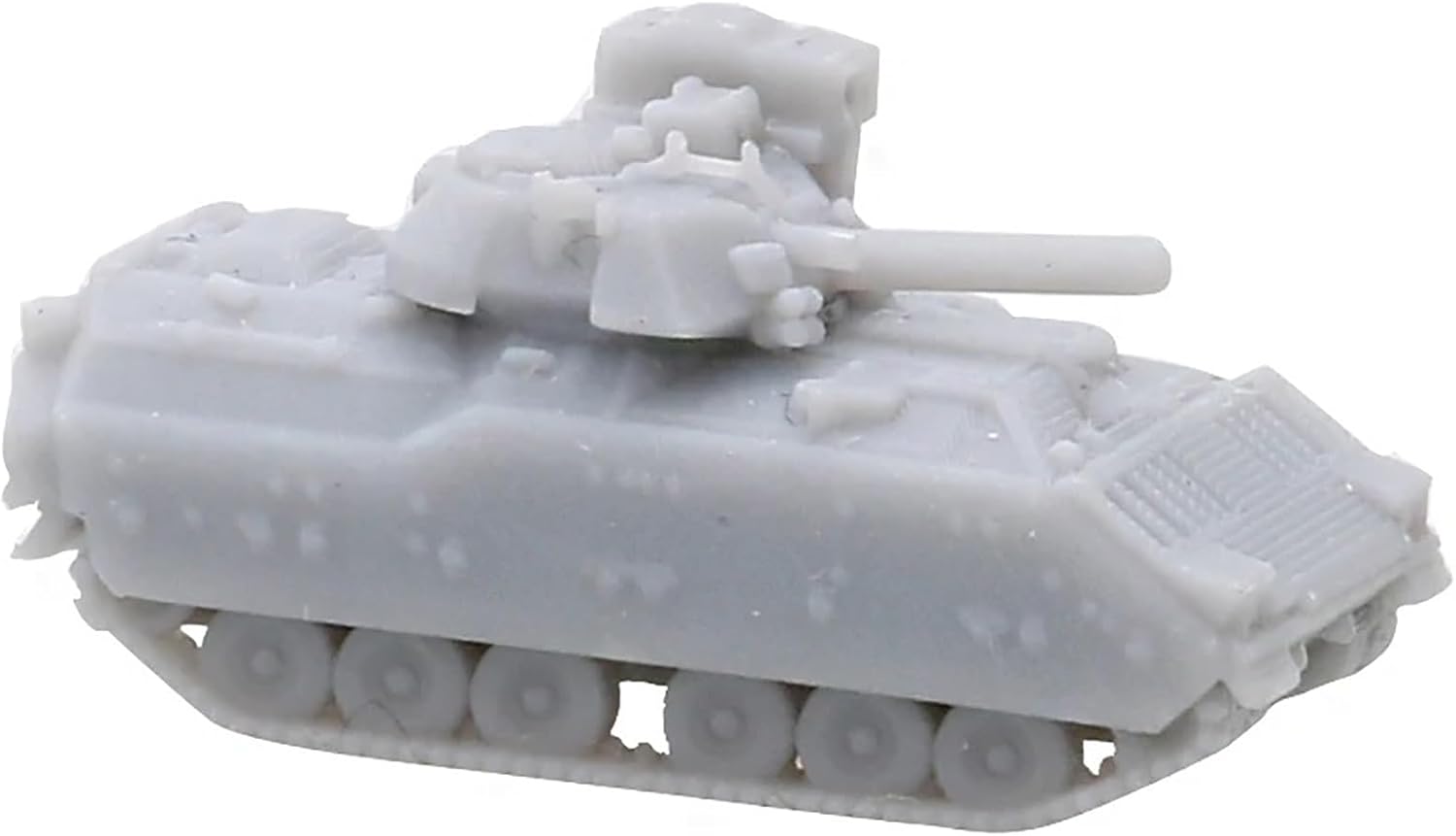 10PCS 1/2000-1/350 Scale Micro Mini M2 Infantry Fighting Vehicle Military Model Resin Model IFV Tank Model for Scene Assembly Mould(1/350(18mm))