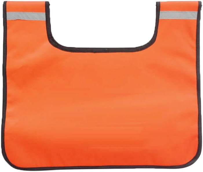 Comily Plus+ Strong Durable PVC Winch Rope Dampener Blanket with Pocket-Light Orange Color