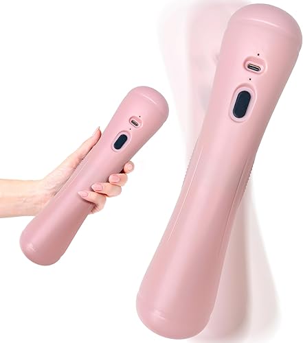 Mancuernas, mancuernas vibradoras para fitness, masaje muscular, entrenamiento de fuerza y pesas, 7 posiciones ajustables para relajación muscular