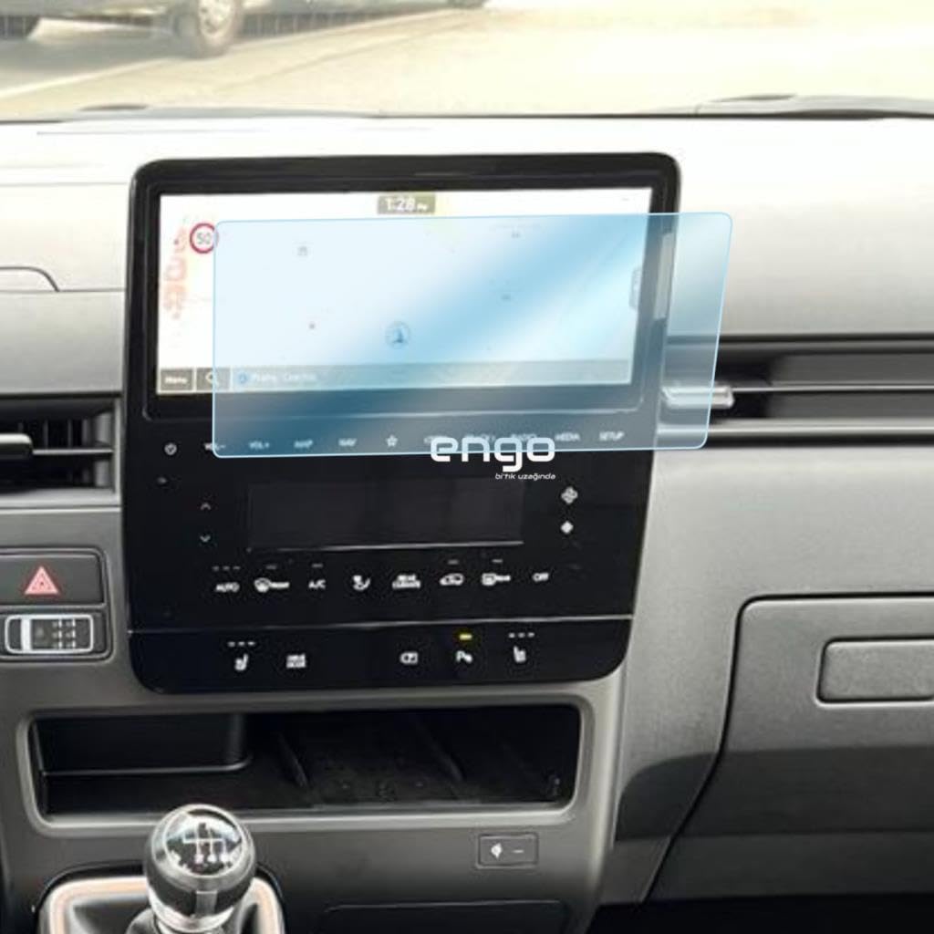 Engo Hyundai Staria Hibrit 10.25 İnç İle Uyumlu Ekran Koruyucu Multimedya