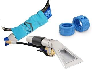TTS Products Detailer Bundle - 4" Auto Detailer Tool w/Window, 2 Pack Cutie Connect Cover, & HeatGuard Hose Wrap