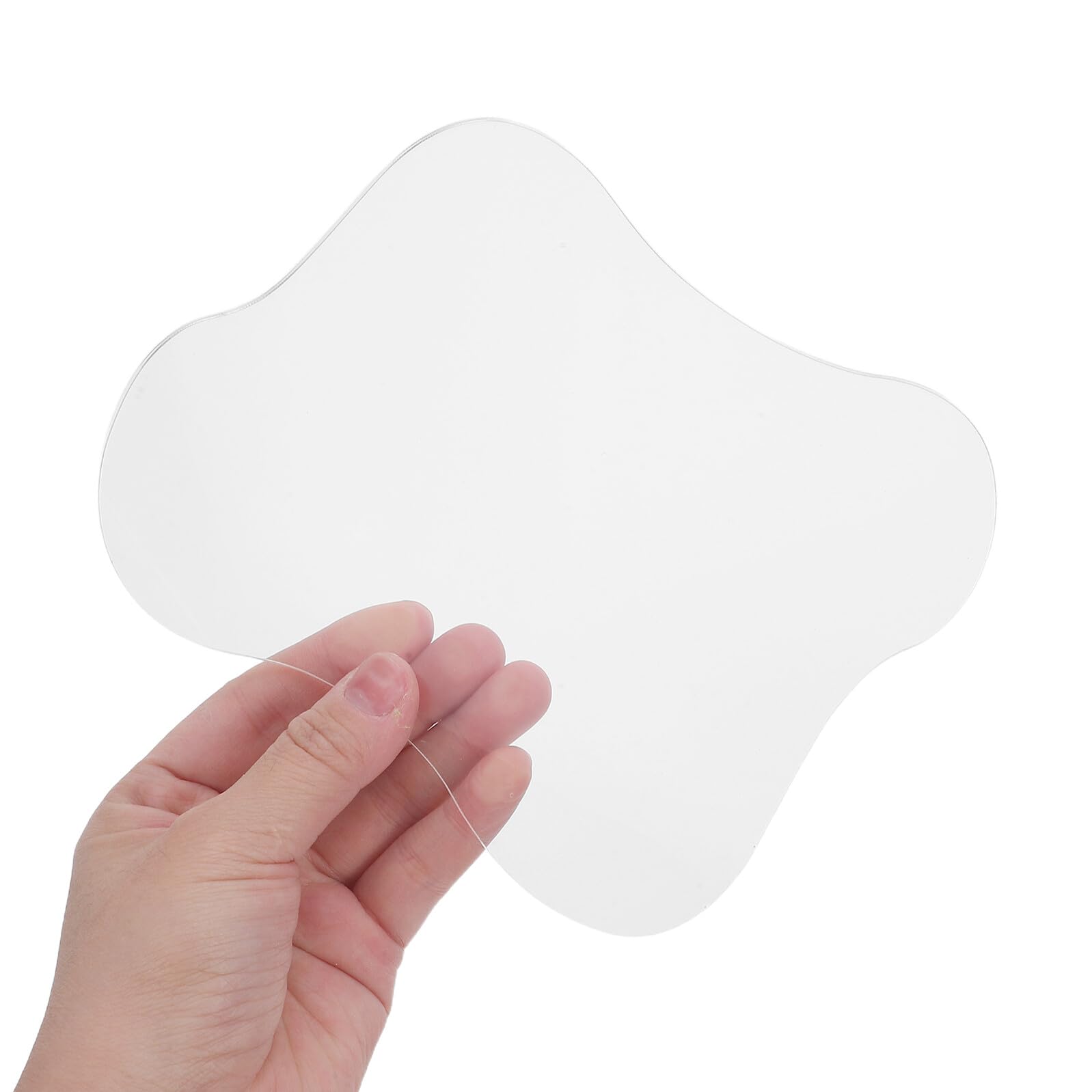 Posavasos Irregulares de Acrílico Transparente 3 Piezas
