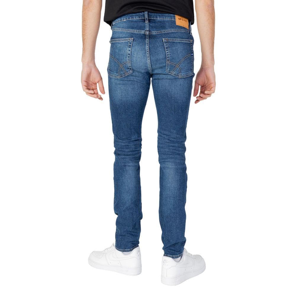 gas Jeans Uomo Albert Simple Rev Slim Fit a7273-33du