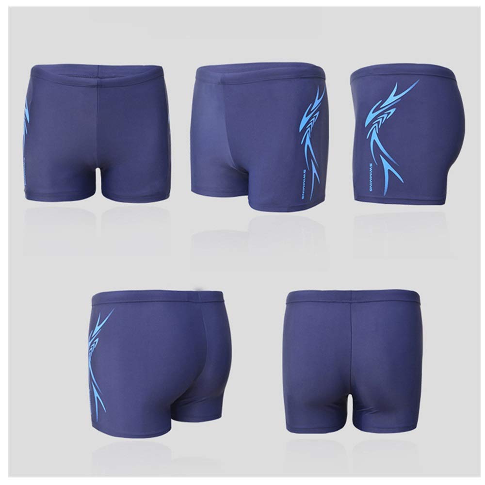 Herren-Badehose Herren Badeanzüge Square Bein Badeanzug Schnell trockene Schwimmstämme für den Männlichen Gebrauch