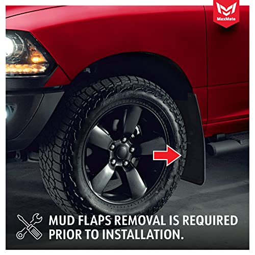 Maxmate Fender Flares Compatible With 1999-2006 Chevy Silverado Gmc Sierra 1500 2500 3500Hd; 2007 Classic Fleetside, Fine-Textured Paintable Factory Style 4Pc | Tfc64218 #TOP1