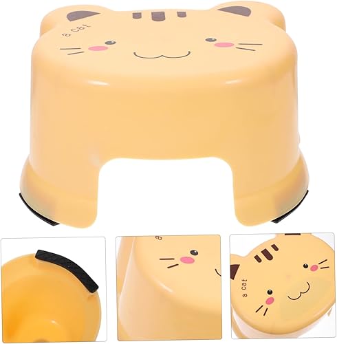 Miniatura 9 de Inicio Taburetes de baño portátiles engrosados Pequeño resbalón compacto no plástico japonés embarazada inodoro Skid Room Step Cartoon Training